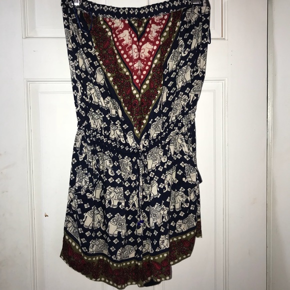 Boho elephant romper - Picture 1 of 3